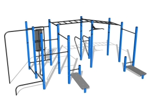 4493.023 Streetworkout multiseade 10